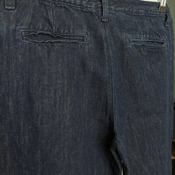 J Brand Super Wide Leg "Joplin" Palazzo Jeans - Linen / Cotton Blend - Picture 8 of 15